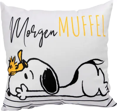 Produktbild von Peanuts Kissen Unisex Snoopy - Morgenmuffel multicolor Standard