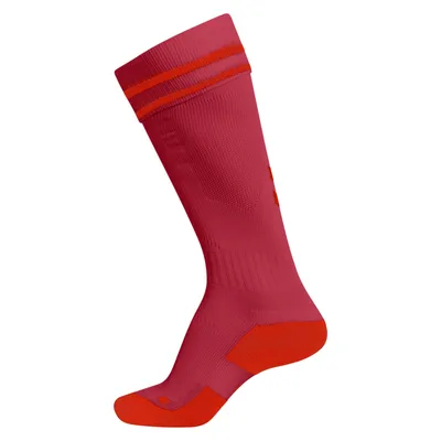 Produktbild von Hummel Element Football Sock , Chili Pepper/Fire Red, 27-30