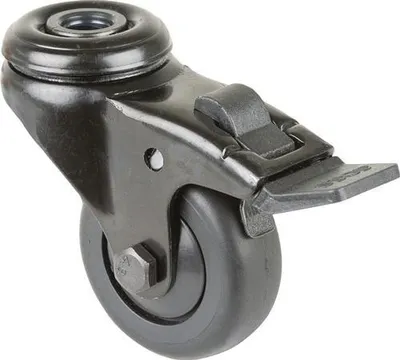 Produktbild von Lenkrolle m.Festst.D.50mm Trgf.50kg m.Festst.