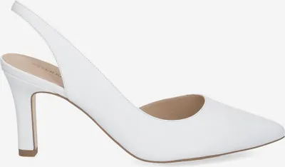 Produktbild von Peter Kaiser 79642 102, Peeptoes & Slingpumps in Weiß für Damen, Größe 37,5