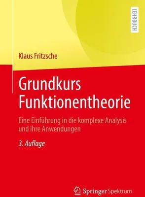 Produktbild von Grundkurs Funktionentheorie