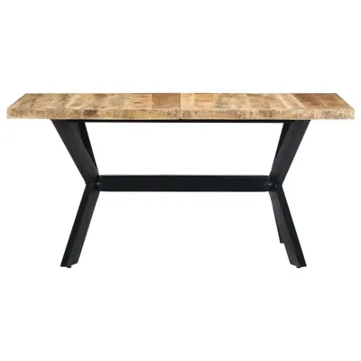 Immagine prodotto di vidaXL Tavolo da pranzo 140x70x75 cm Legno di mango grezzo