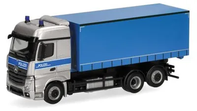 Image de Herpa MB Actros 11 Streamspace Camion de police MV 098427