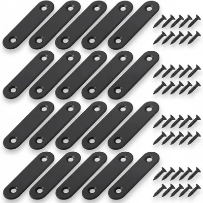 Image de InAndOutdoorMatch - Angle droit - Acier inoxydable - 60 x 16 mm, Image générée par une IA