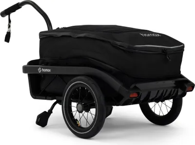 Image de Sacoche Cargo Velo Noire - Rangement Pratique Compatible Venture - Hamax