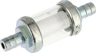 Produktbild von Leitungsfilter massiv Ø8mm für Benzinschlauch, verzinkt - MZ ES, TS, ETS, ETZ u.a.