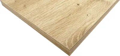 Produktbild von Regalboden Eiche astig 120 x 40 x 1,6 cm
