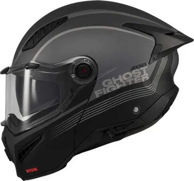 Produktbild von Axxis Ghostfighter Sv Bitone Modularhelm Schwarz S Schwarz S