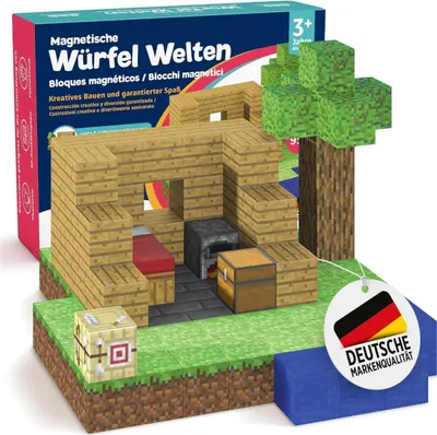 Produktbild von HomeKidsWorld Magnetische Bausteine Starter Set 95 Teile