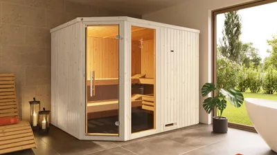 Produktbild von weka Elementsauna Varberg 4 GTF Trend