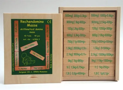Produktbild von Ebert 615262 Rechendomino Masse