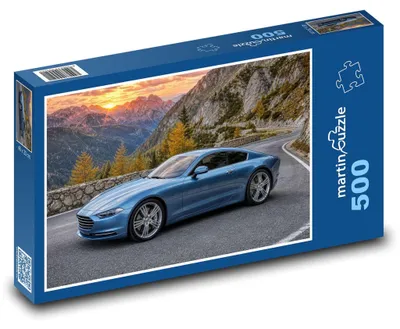 Obrázek produktu pro Puzzle 500 auto v horách - martinpuzzle