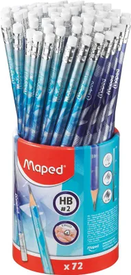 Immagine prodotto di Matita Maped ARCTIC con gomma, astuccio da 72 pezzi