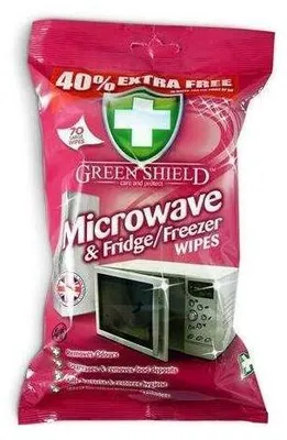 Produktbild von Green Shield Reinigungstücher für Mikrowelle und Kühlschrank, 70 Stk.