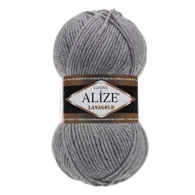 Produktbild von ALIZE Lanagold 100g 49% Wolle Strickgarn Winterwolle Schurwolle Farbwahl
