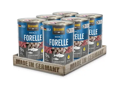 Produktbild von Belcando 512455, Adult, jede Rasse, Forelle, 400 g, Ohne Soja