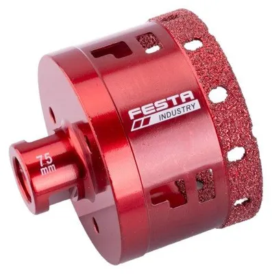 Obrázek produktu pro Korunka vykružovací diamantová 75mm M14 Festa Industry