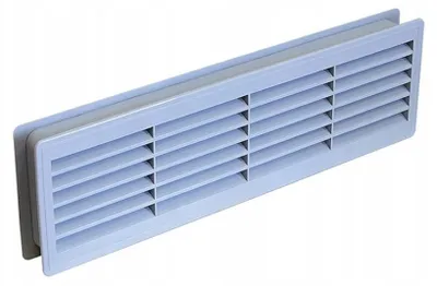 Obrázek produktu pro airRoxy Šedá Ventilační Dveřní Mřížka 115x435mm