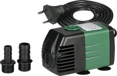 Produktbild von 1500L/H 25W Tauchwasserpumpe für Aquarium-Tischbrunnen, Teichgärten und Hydrokultursysteme mit 2 Düsen AC220-240V