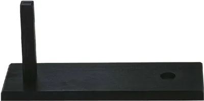 Produktbild von Schwarzer Holz Messerständer 30cm