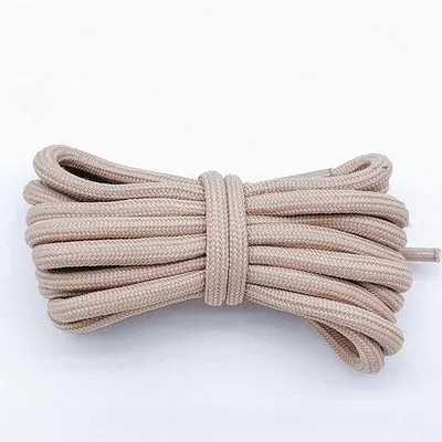 Image de Lacets universels pour chaussures de sport, pour enfants et adultes - 70 cm de long - lacets ronds en métal - 5 mm d'épaisseur - pour les activités de plein air et les chaussures de randonnée
