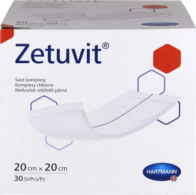 Produktbild von ZETUVIT Saugkompressen unsteril 20x20 cm