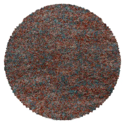 Produktbild von Enjoy Shaggy teppich hochflor rund Ø 160cm terra