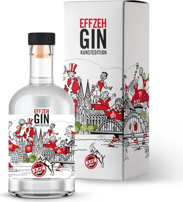 Produktbild von EFFZEH Gin Kunstedition im Geschenkkarton // 0,5L 42%