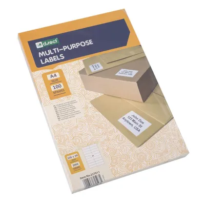 Obrázek produktu pro Samolepící Etikety A4-20Etiket 105X29Mm 100Listů