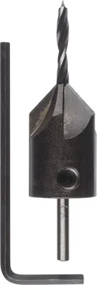 Produktbild von Holzspiralbohrer mit 90°-Senker, 3 mm, 16 mm