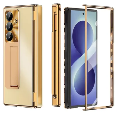 Obrázok produktu pre Puzdro na telefón + ochranné sklo 9H + stylus pre Samsung Galaxy Z Fold8 Ultra, celoprekryvné