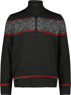 Produktbild von MAN Fleece Sweat Knitted WP antracite (U423) 52
