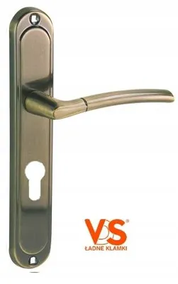 Produktbild von VDS Largo Türgriff Messing Antik 72mm Zylinderabstand