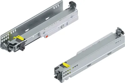 Produktbild von Blum Movento Tip On Blum Vollauszug 300 NL, Schubladenauszug bis 40kg belastbar, Unterbodenführung 760H3000T