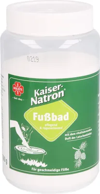 Obrázek produktu pro KAISER NATRON Fußbad, 500 g PUL