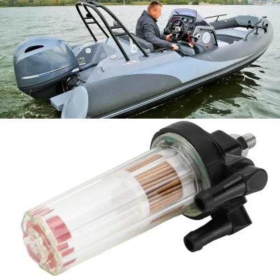 Productafbeelding van Brandstoffilter 68V-24560-00, vervanging voor Yamaha 2-takt motoren met 50, 60, 70, 75, 80, 90, 95, 100 en 115 pk