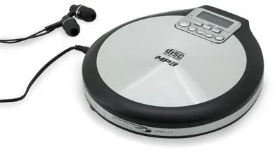 Produktbild von Soundmaster CD9220 sw/si Discman tragbarer CD-Spieler,MP3,Hörbuchfunktion