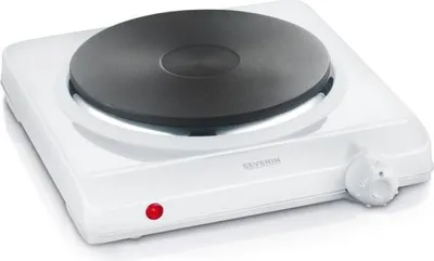 Immagine prodotto di Piastra elettrica, SEVERIN KP1091, piastra singola, 1500 W, diametro 18 cm, termostato regolabile