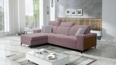 Produktbild von Praktisches Ecksofa Benny I mit Schlaffunktion und praktischem Bettzeugfach - die perfekte Lösung für Ihr Wohnzimmer! Sawana61
