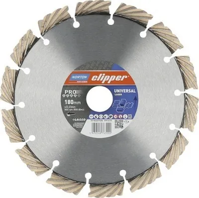 Produktbild von Norton Clipper Diamantscheibe Pro Universal Laser Ø 180x30 mm