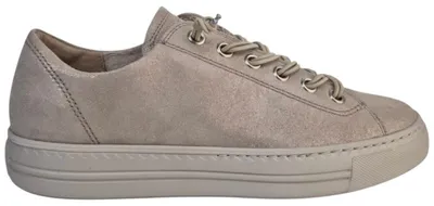 Produktbild von Paul Green Samtziege Metallic Sneaker low Beige