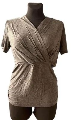 Obrázok produktu pre Tehotenský top Sosolism - ideálny na dojčenie, tmavosivý, 2XL