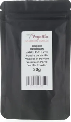 Produktbild von Bourbon Vanille Pulver Nachfüllpack (30g)