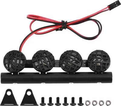 Obrázek produktu pro LED střešní světlo, příslušenství pro kufry, vhodné pro TRX4/SCX10 1/10 RC Car Crawler4LED