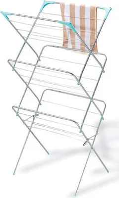 Immagine prodotto di Stendibiancheria MagicHome CD162, per asciugamani, per bucato, pieghevole, 63x40x137 cm