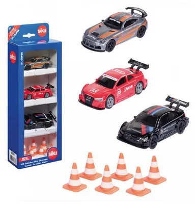 Image de Siku 6331 Coffret cadeux voitures courses
