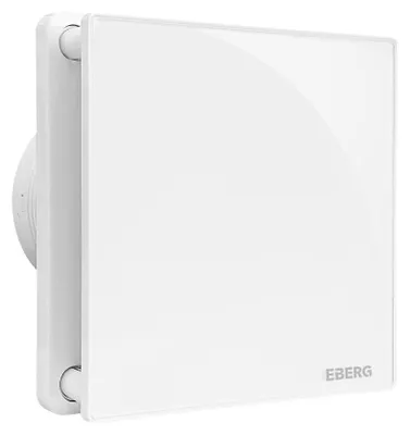 Zdjęcie produktu dla EBERG EVO 100 Wentylator Łazienkowy 100 mm Klapa Zwrotna Biały