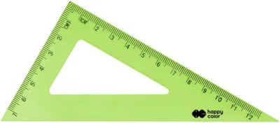Zdjęcie produktu dla Ekierka 12cm 60° Happy Color
