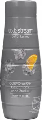 Produktbild von Cola + Orange ohne Zucker 440ml Getränkesirup
