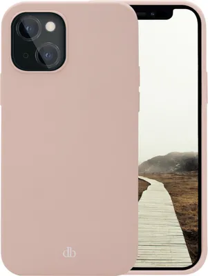 Produktbild von dbramante1928 iPhone 13/13 Pro MagSafe Silikonhülle Rosa 6.1" Monaco